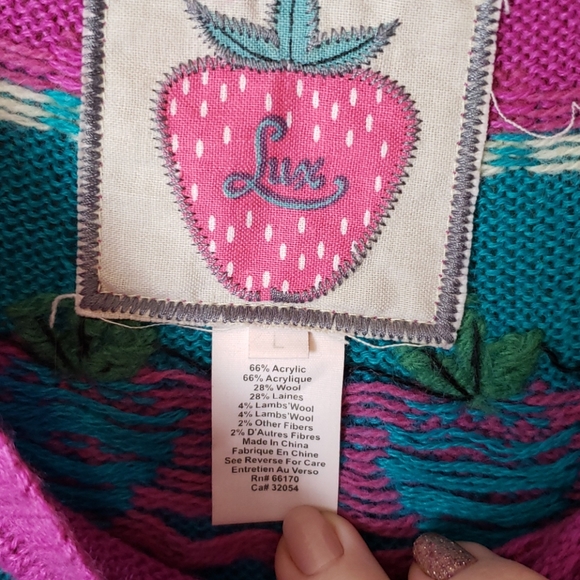 Berry cute sweater - Picture 2 of 4